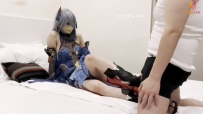 少女Cosplay素脚足交