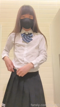 可爱男娘Czu140公共厕所